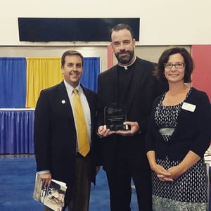 Msgr. Brian Bransfeld, David Savage, Jeannine Peters (Theology of the Body Congress 2016; CatholicMom.com)