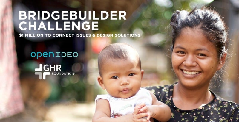 "GHR Foundation and OpenIDEO Choose 5 Social Innovators as Winning Cohort in BridgeBuilder Challenge" (CatholicMom.com)