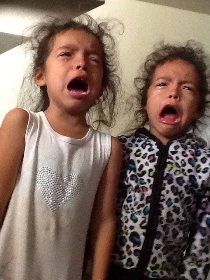 Briseno kids crying