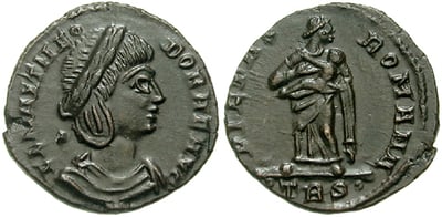 Bronze-Flavia_Maximiana_Theodora-trier_RIC_65