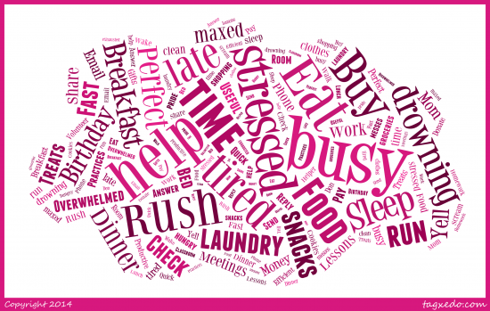 Busy Word Cloud