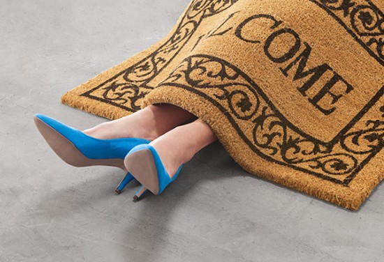 Can I employ someone as a doormat