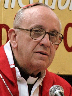 Pope Francis as Cardinal Jorge Bergoglio