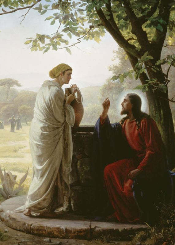 "The Samaritan Woman & the Original Meaning of Lent" by Marcellino D'Ambrosio (CatholicMom.com)