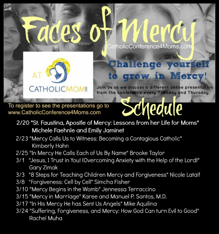 CatholicMom Schedule for Conference