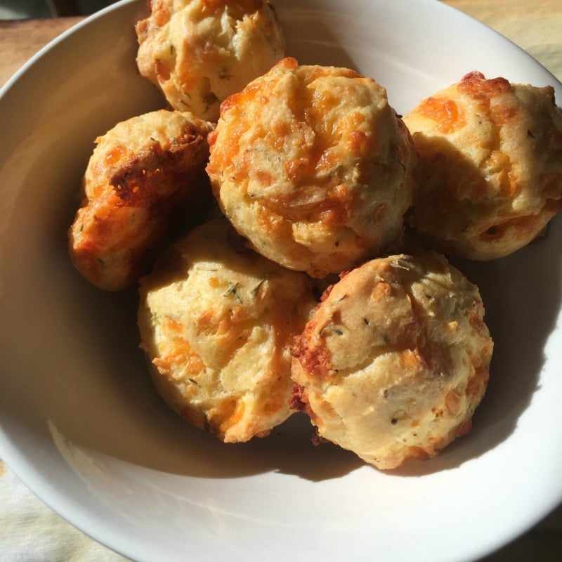 "Meatless Friday: Cheddar Herb Gougeres" by Erin McCole Cupp (CatholicMom.com)