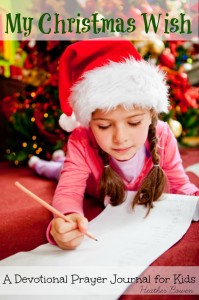 My Christmas Wish: a Devotional Prayer Journal for Kids