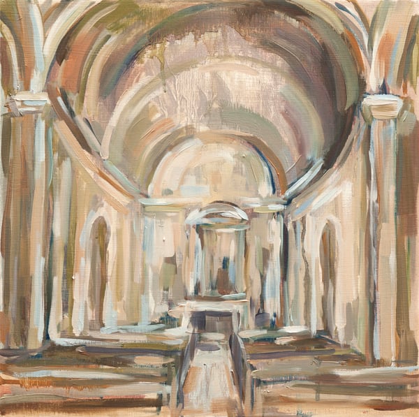 Capella: Convergence, Oil on Panel, 12” x 12” ©Michelle Arnold Paine 2012