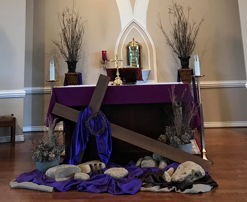 "Who will roll the stone away?" by Ellen Mongan (CatholicMom.com)