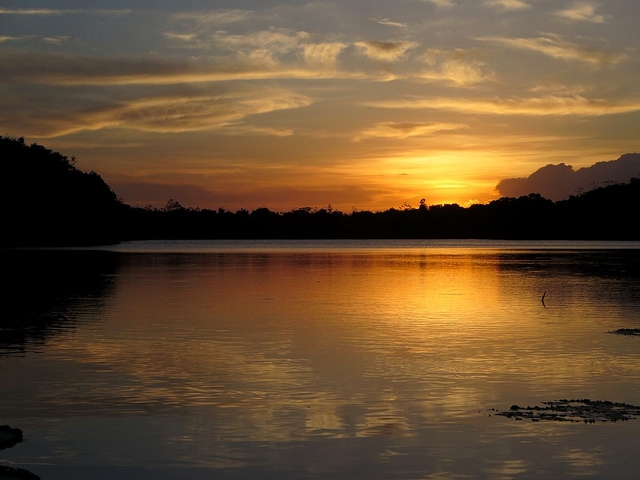 David Stanley Sunset Over the Rupununi