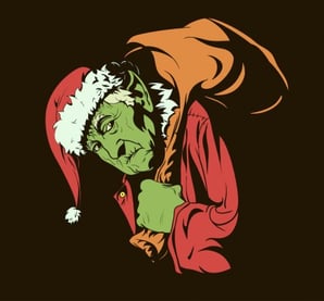 Fairy tale characters: "How the Grinch Stole Christmas."