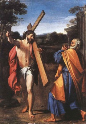 “Domine, Quo Vadis?” Annibale Carracci