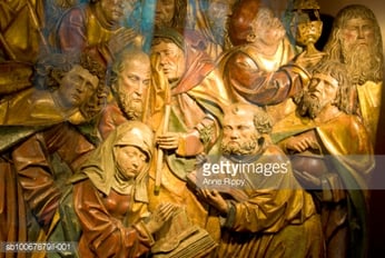 The Dormition of Mary with the Apostles and Disciples