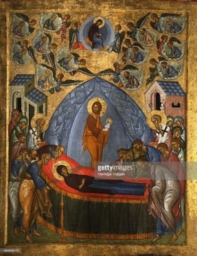 Icon of the Dormition of the Virgin Mary