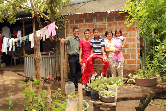 After losing their home in a storm, the family was able to build a sturdier, safer, more comfortable house with help from Unbound.