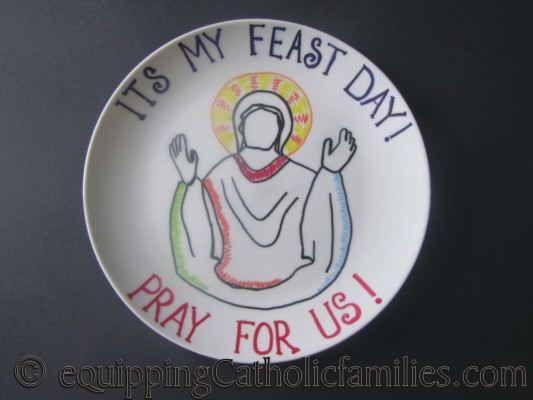 Feast Day Plate