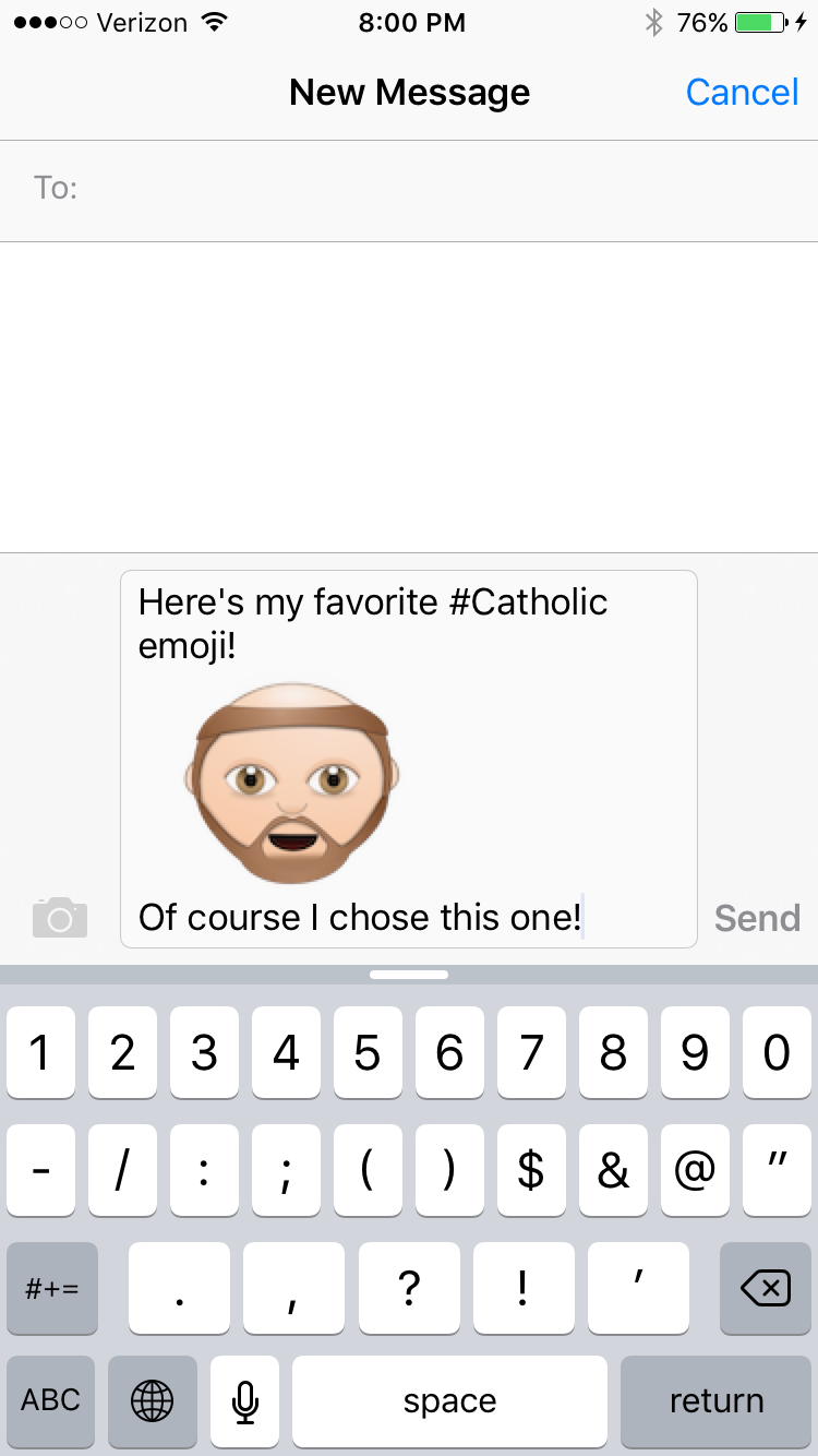 Here's a screen shot from when I tried out the app.