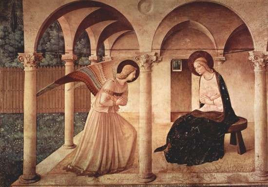 The First Joyful Mystery: The Annunciation