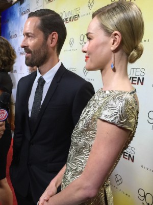 Directory Michael Polish and Kate Bosworth ("Eva Piper") on the red carpet, image credit Lisa M. Hendey
