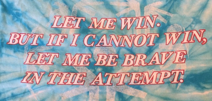 Motto of the Special Olympics