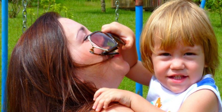 Funny mom and kid pic