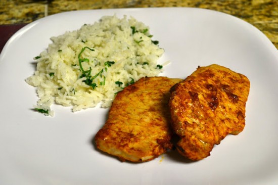 Garlic Lime Pork Chops