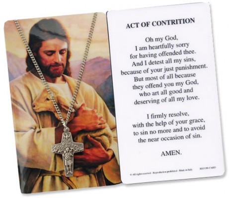 Good Shepherd Holy Card and Pendant