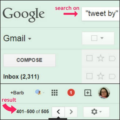 Google Inbox Shame Collage