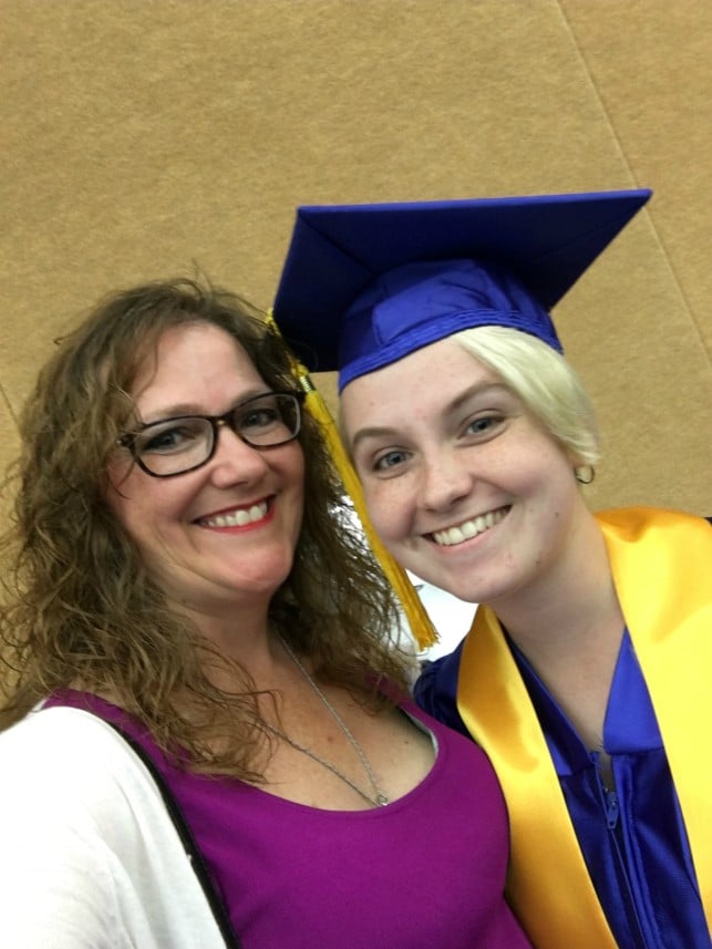 "Our first graduate" by Christine Johnson (CatholicMom.com)