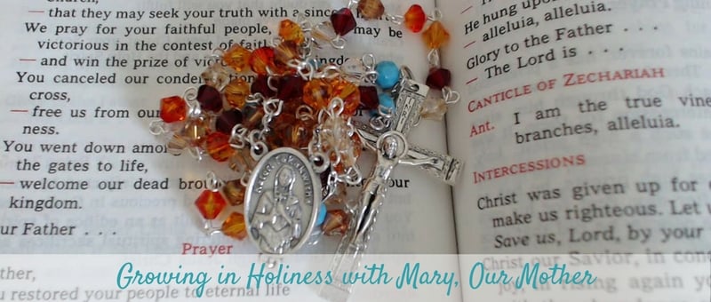 "Praying the Rosary on the Road" by Tiffany Walsh (CatholicMom.com)