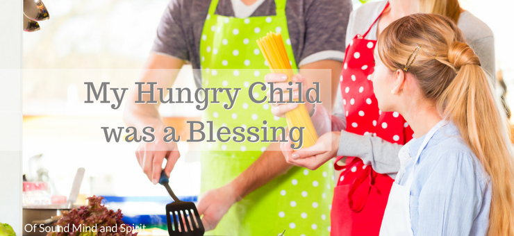 "My hungry child was a blessing" by Lisa Henley Jones (CatholicMom.com)