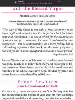 Magnificat Stations of Cross