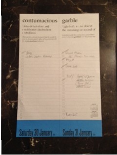The ugly: Sometimes, my poor notepad calendar is simply a glorified to-do list with the date at the top. This happens often on the weekends.