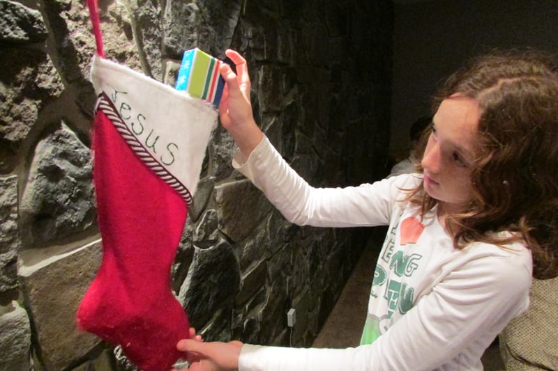 "A Stocking for Jesus" by Kelly Guest (CatholicMom.com)