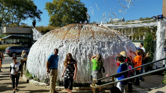 Dave and Danielle at the Grotto