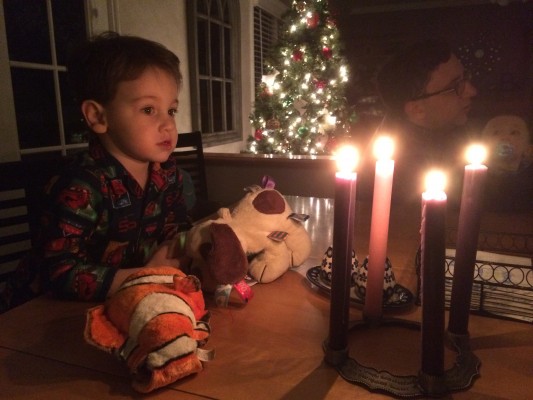 Mesmerized by the candlelight.  By Catherine Boucher.  All Rights Reserved.