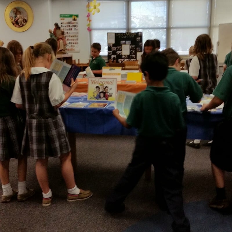 "Four ways to nurture faith through JClub Catholic book fairs" by Sister Margaret Kerry, fsp (CatholicMom.com)