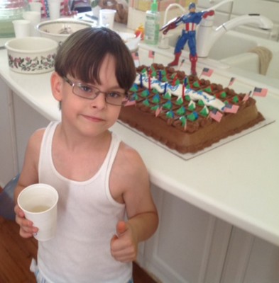 John's eighth birthday