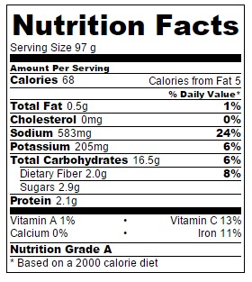 LABEL JF Corn Salad