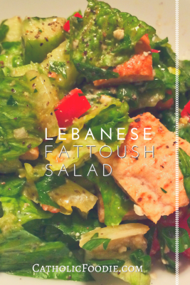 Lebanese Fattoush Salad