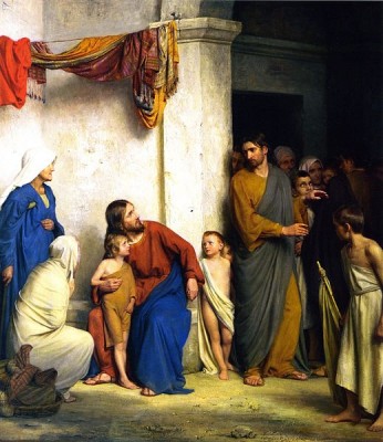 Painting by Carl Bloch