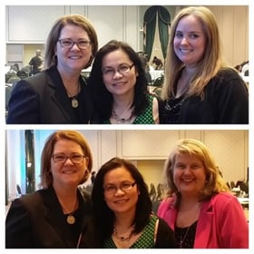 Lisa, Dorothy, Monica and me