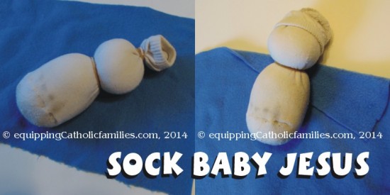 Making Sock Baby Jesus