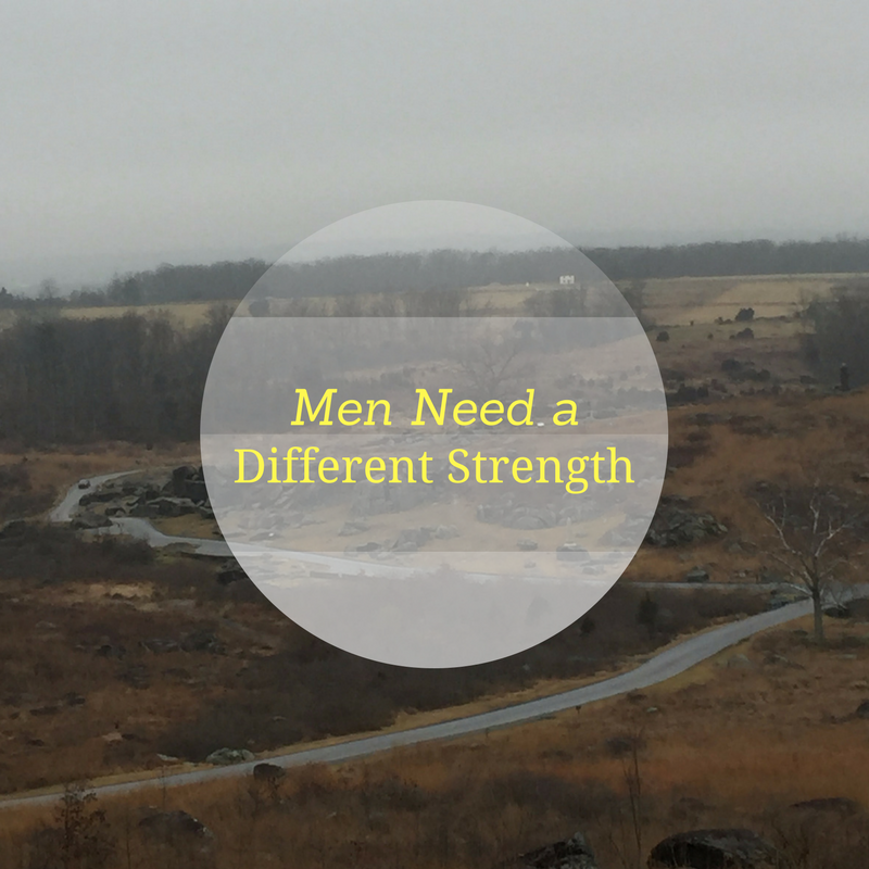 "Men Need a Different Strength" by Jason Weirich (CatholicMom.com)