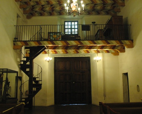 Mission San Francisco Organ Loft
