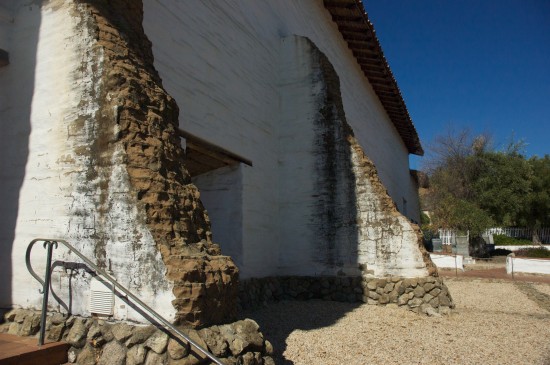 Mission San Jose Buttresses