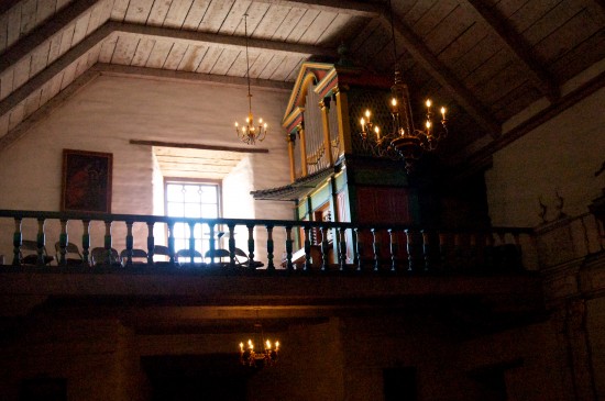 Mission San Jose Organ Loft