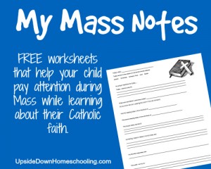 My Mass Notes
