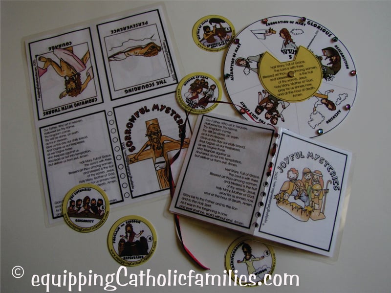 Mysteries of the Rosary Craft Kit
