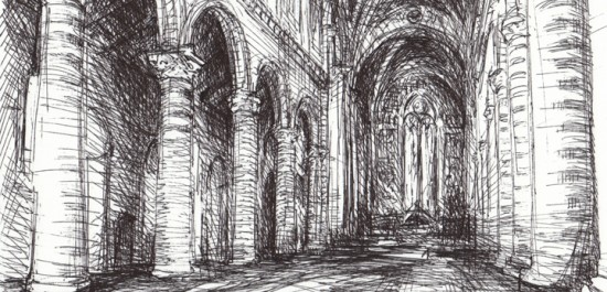 "Orvieto Duomo" by Michelle Arnold Paine. All rights reserved.